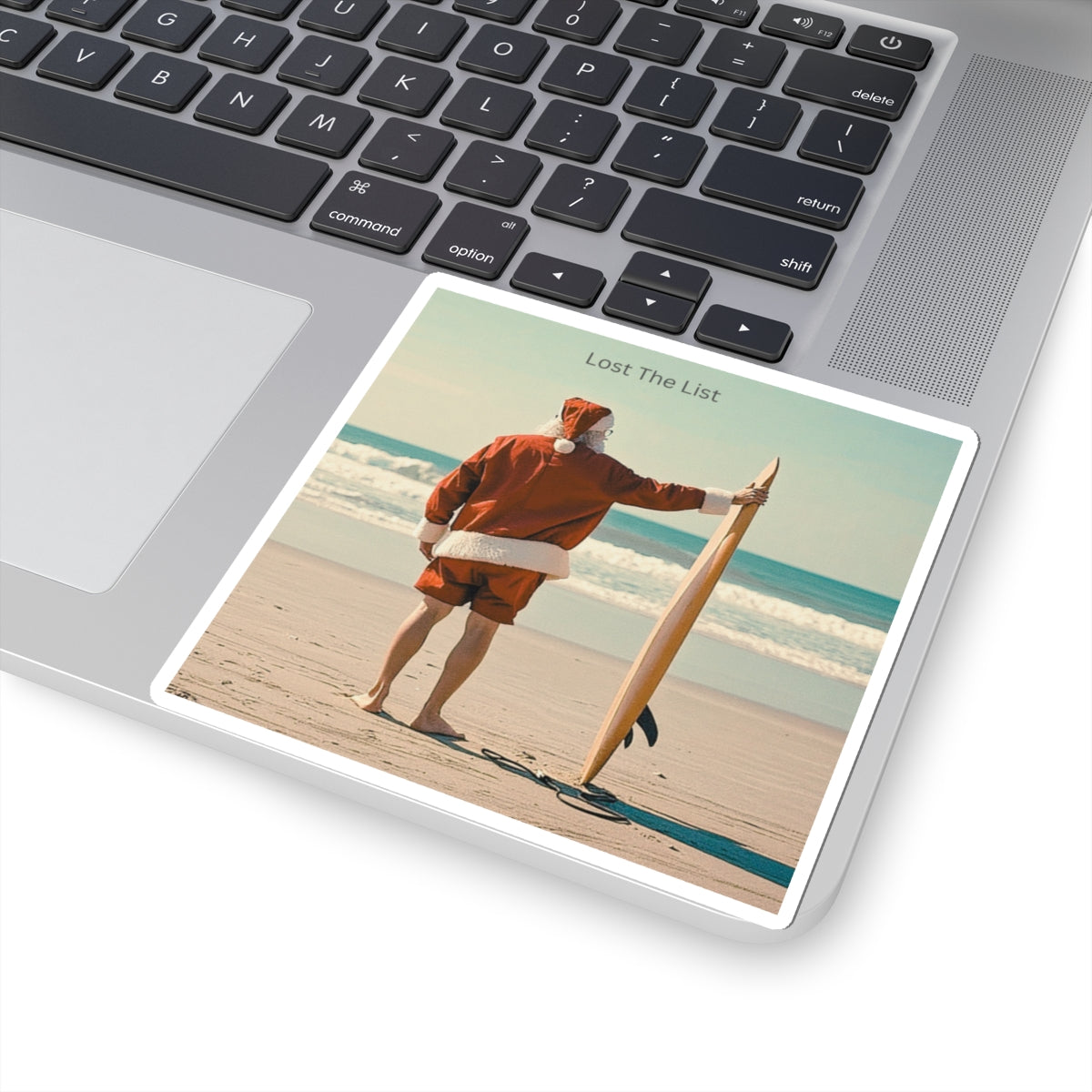 Surfing Santa - Stickers