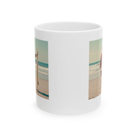 Beach Vibes Ceramic Mug