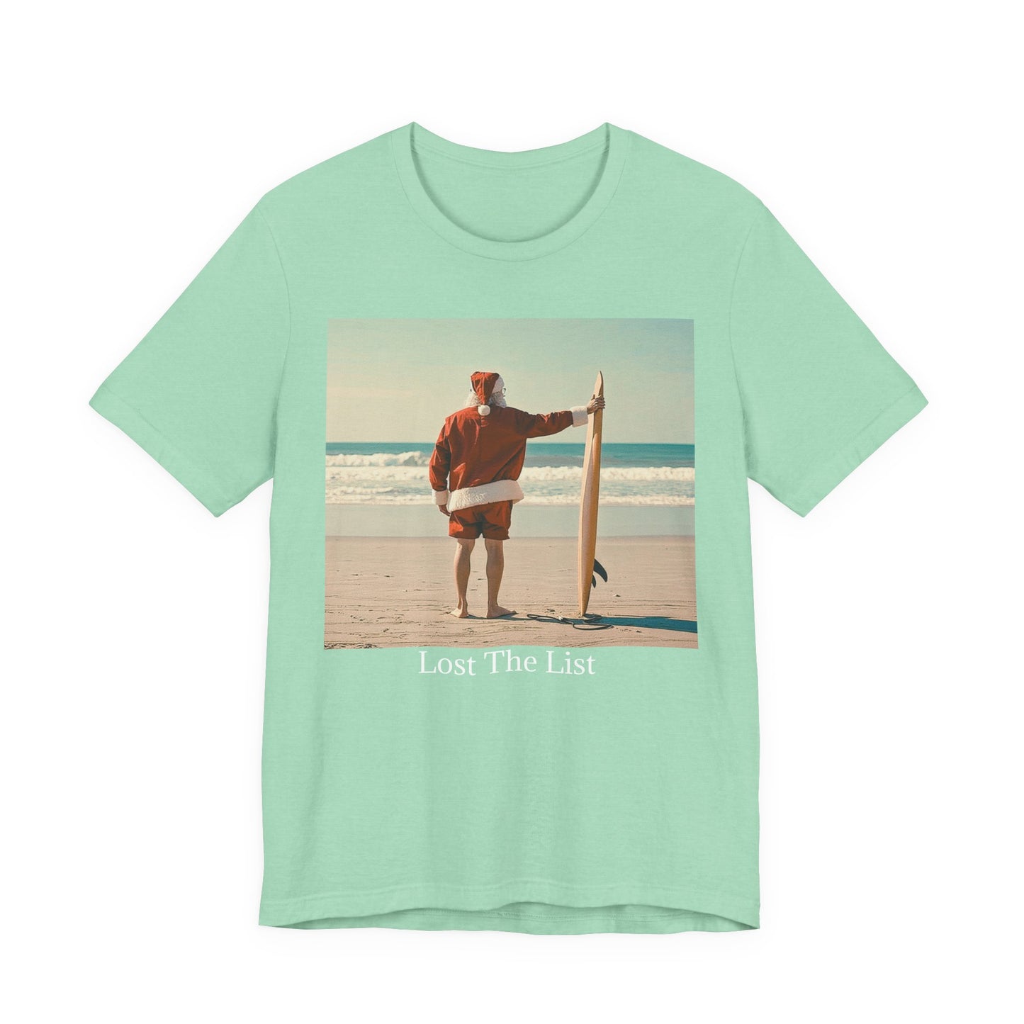 Beach Santa "Lost The List" - Men T-Shirt