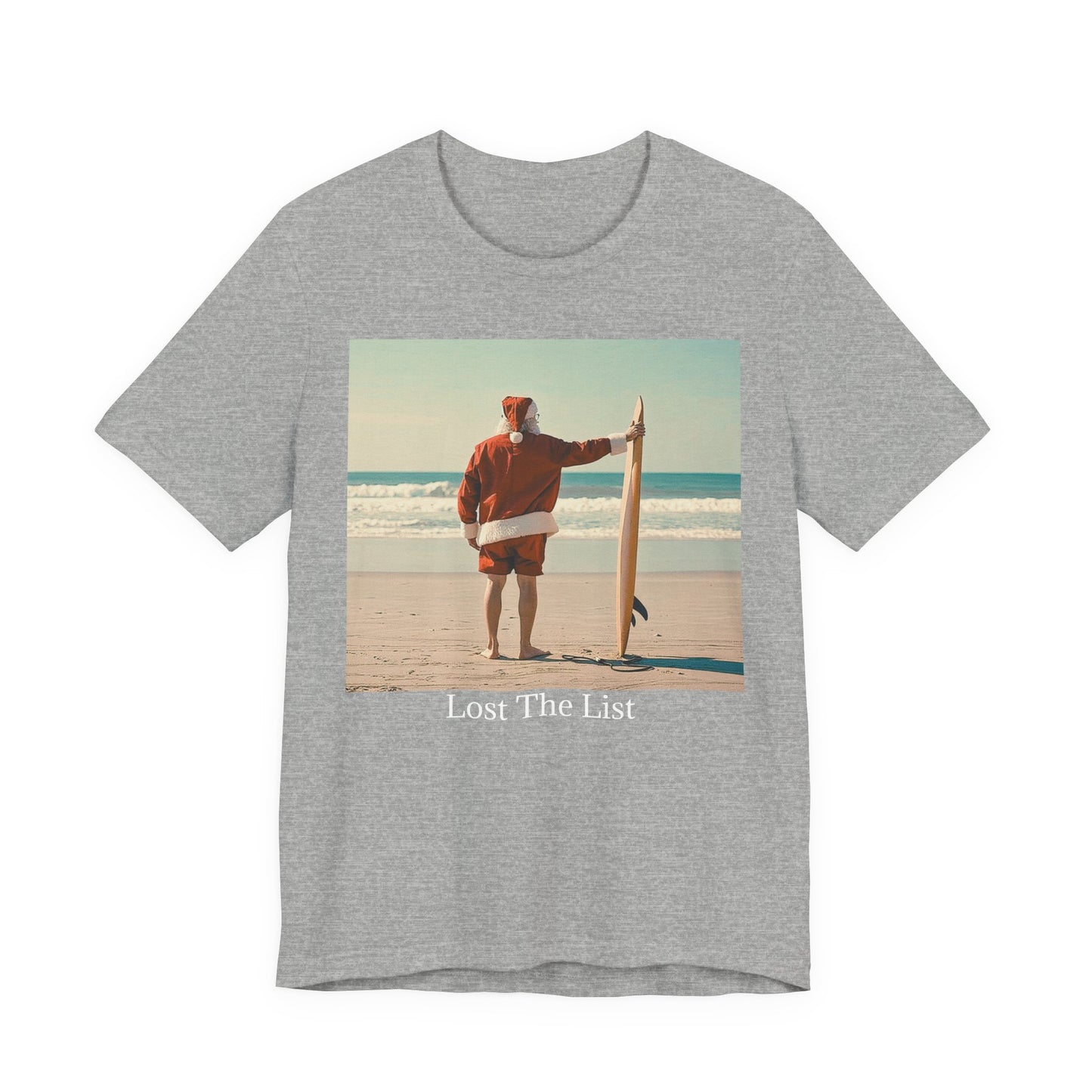 Beach Santa "Lost The List" - Men T-Shirt
