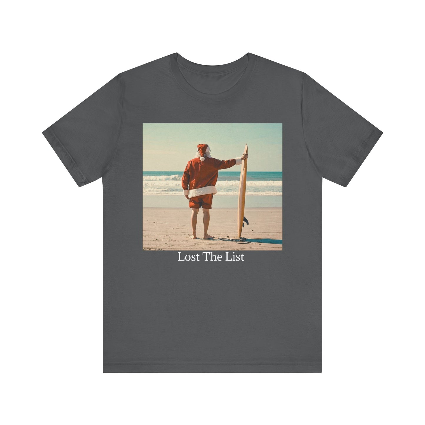 Beach Santa "Lost The List" - Men T-Shirt