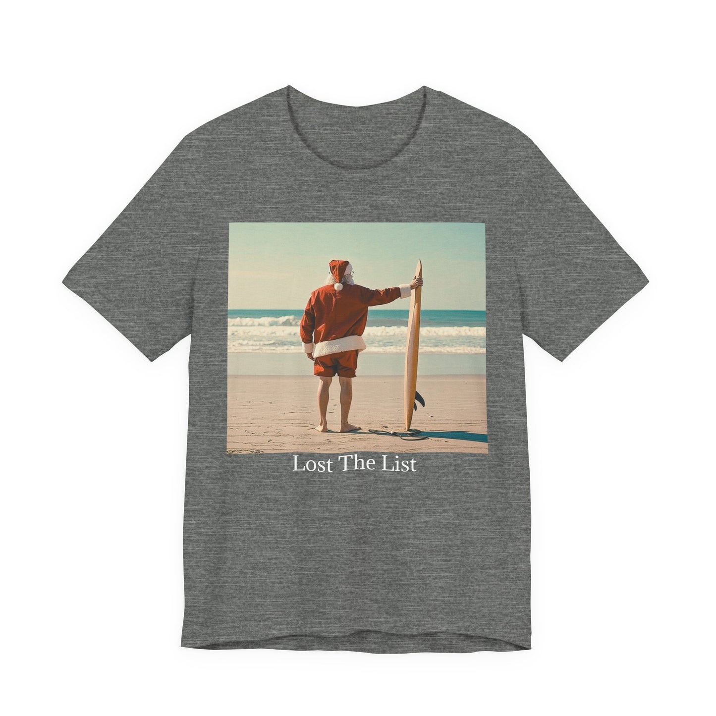 Beach Santa "Lost The List" - Men T-Shirt