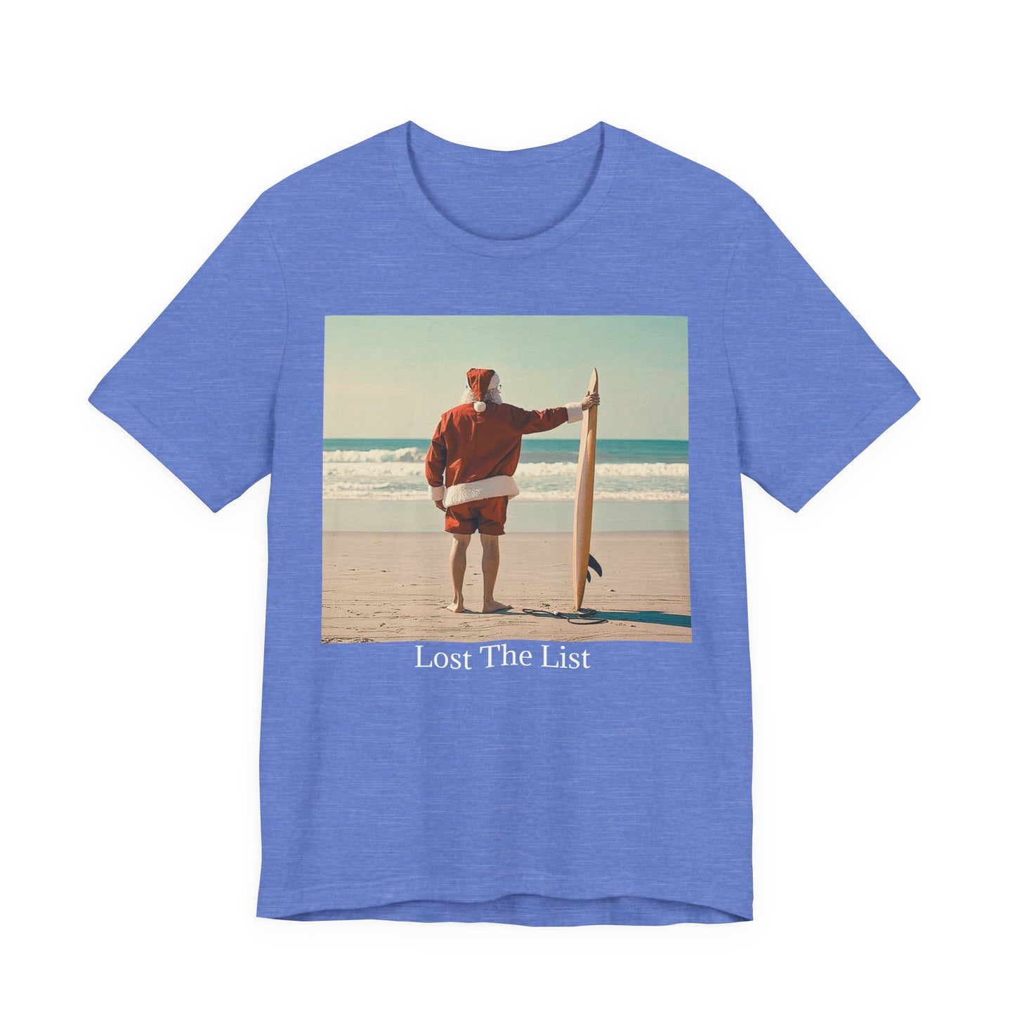 Beach Santa "Lost The List" - Men T-Shirt