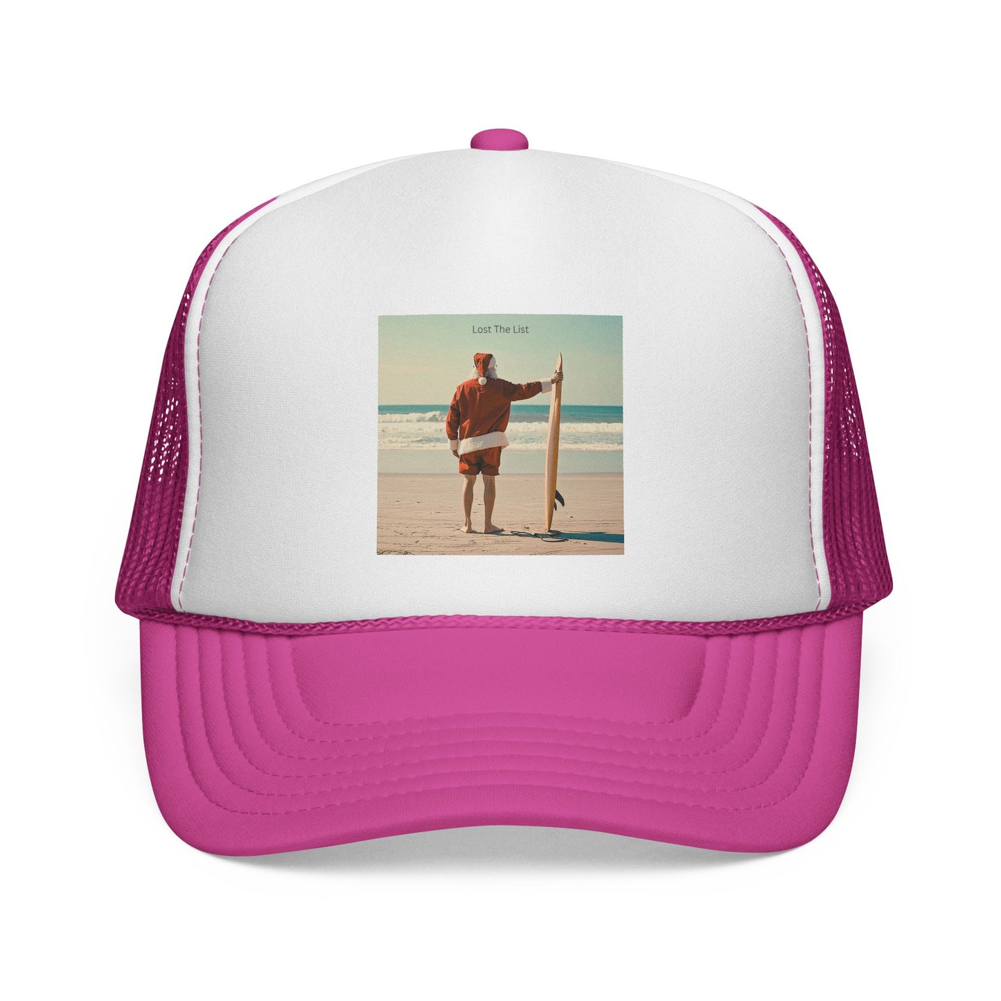 Trucker Caps - "Lost The List" Santa