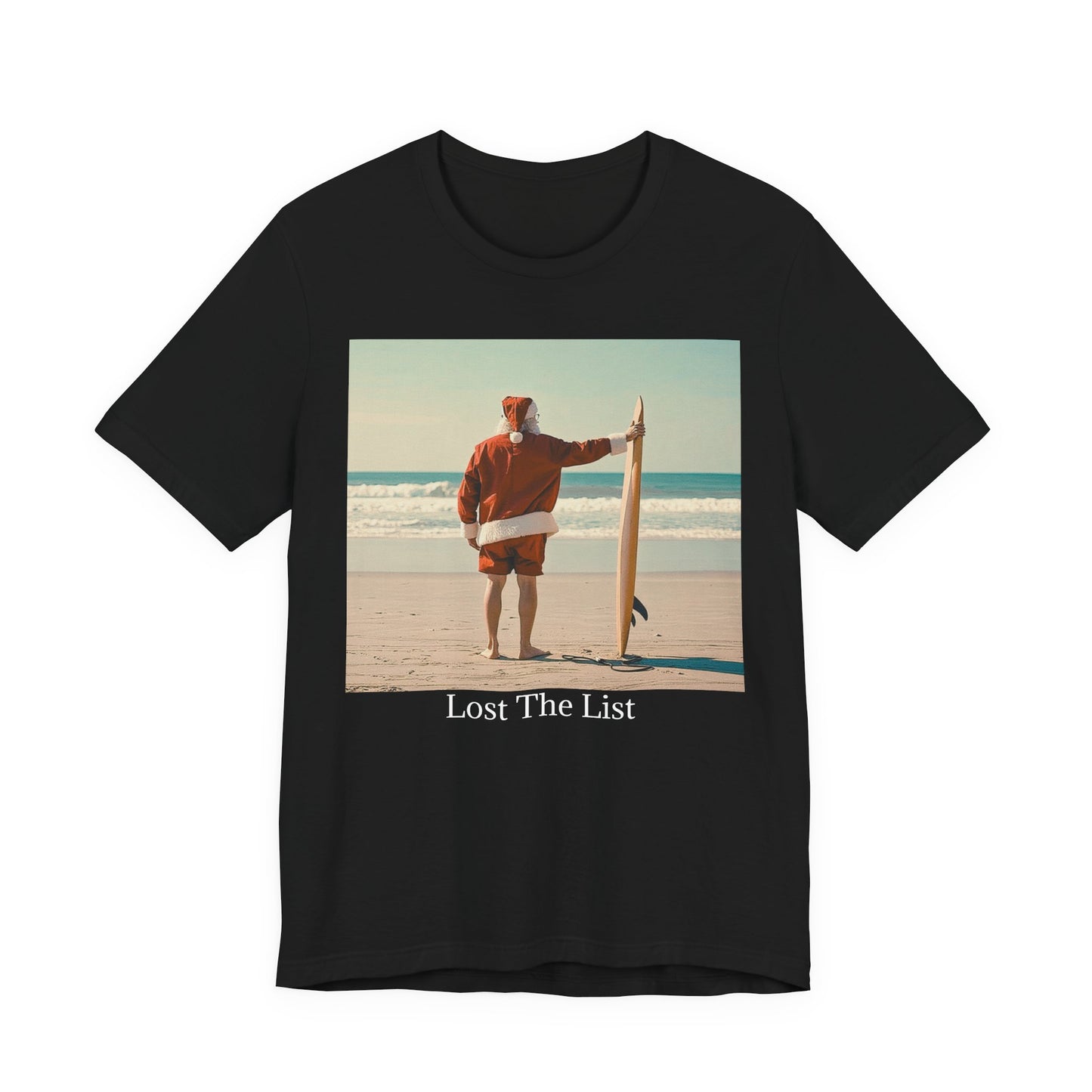 Beach Santa "Lost The List" - Men T-Shirt