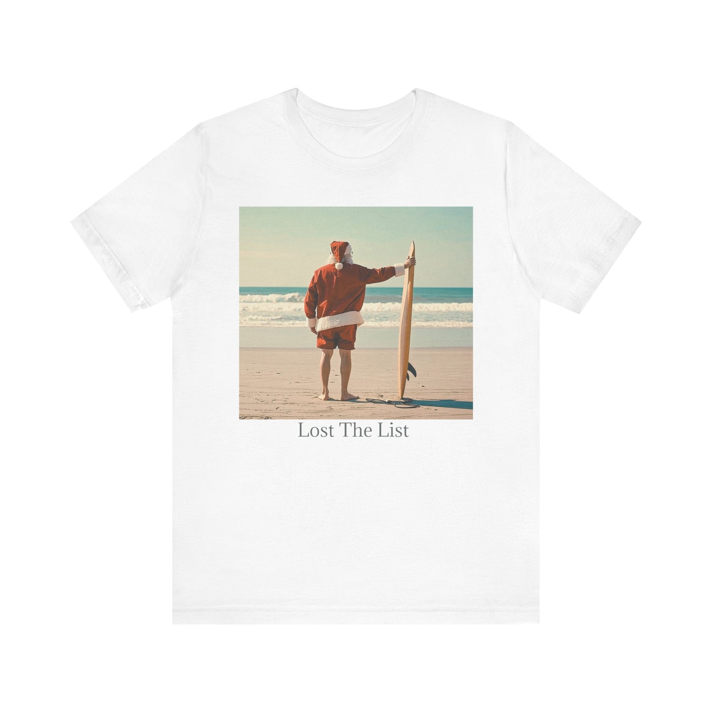Beach Santa "Lost The List" - Men T-Shirt