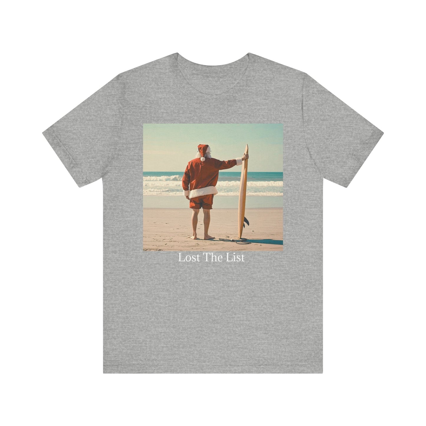 Beach Santa "Lost The List" - Men T-Shirt