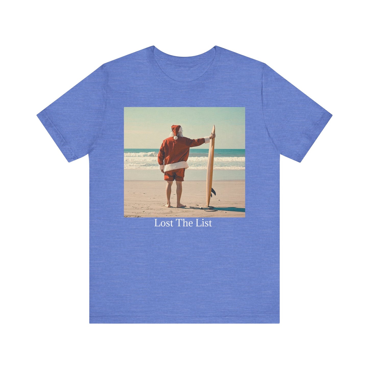 Beach Santa "Lost The List" - Men T-Shirt