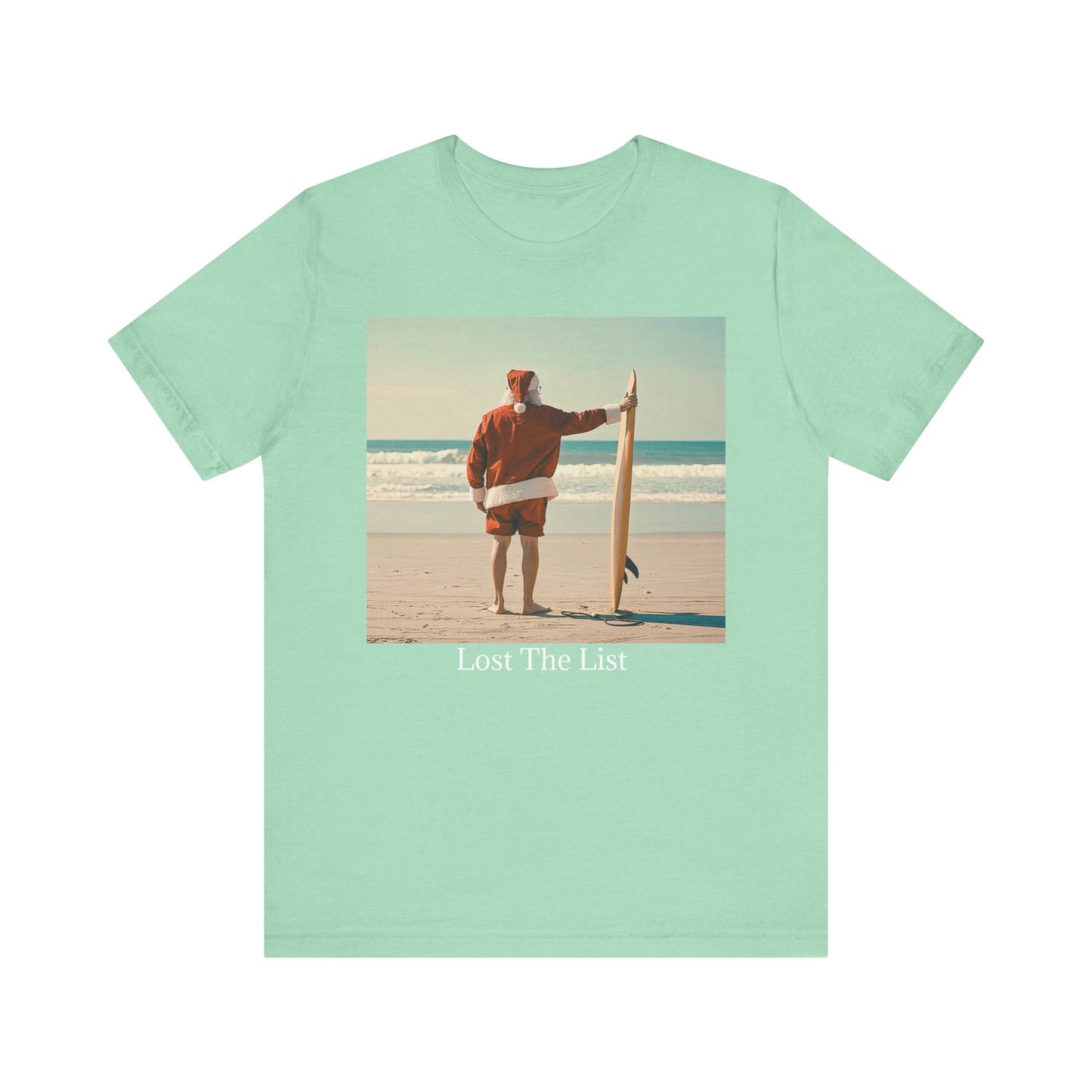 Beach Santa "Lost The List" - Men T-Shirt